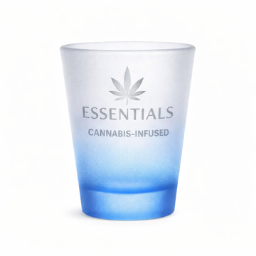 Blue Raspberry Glass